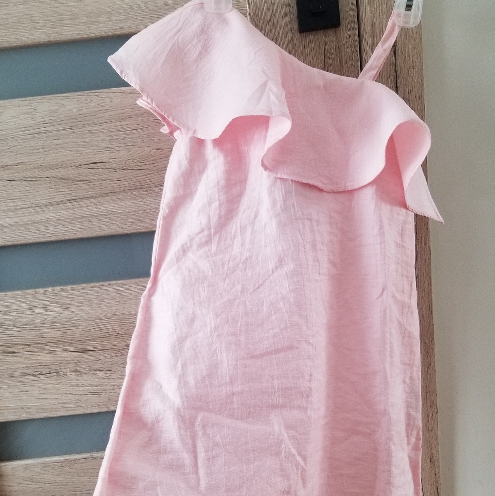 Zara Light Pink One-Shoulder Dress